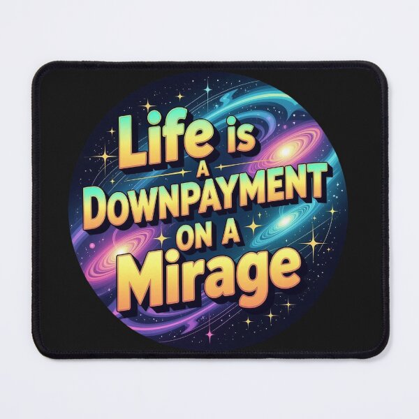 Item preview, Life is a downpayment on a Mirage designed and sold by JackFreestone.