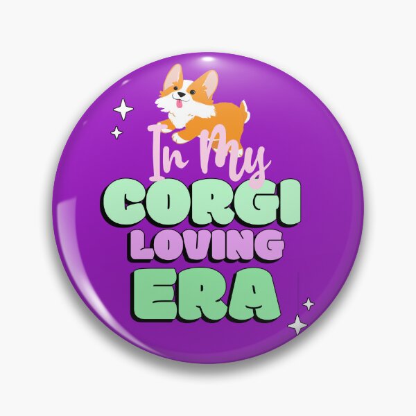 Aperçu de l'œuvre À mon époque où j'adorais les corgis créée et vendue par SZ DesignZ.