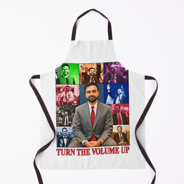 Item preview, Vintage Zohran Mamdani Turn Up The Volume designed and sold by gear-posters.