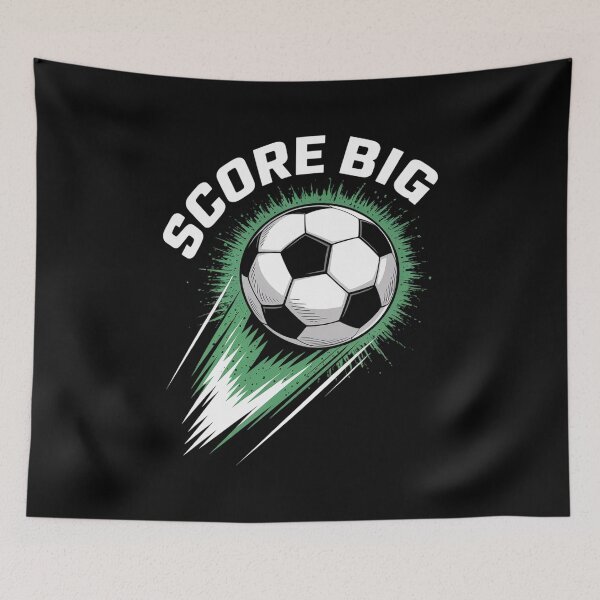 Item preview, Soccer Ball Soccer Player Men Boys Kids designed and sold by lilLilaBatArt.