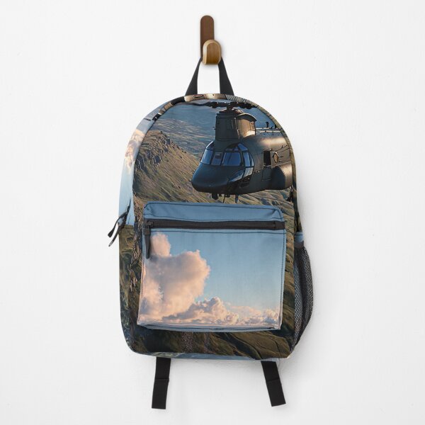 Item preview, Boeing Chinook Gliding Over Rolling Fields at Dusk designed and sold by Skyframe Aviation.