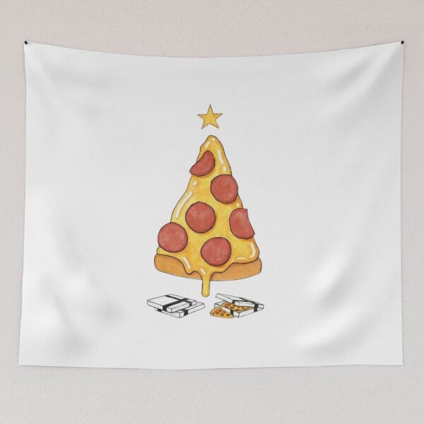 Item preview, Pizza Christmas Tree designed and sold by Oniyasha.