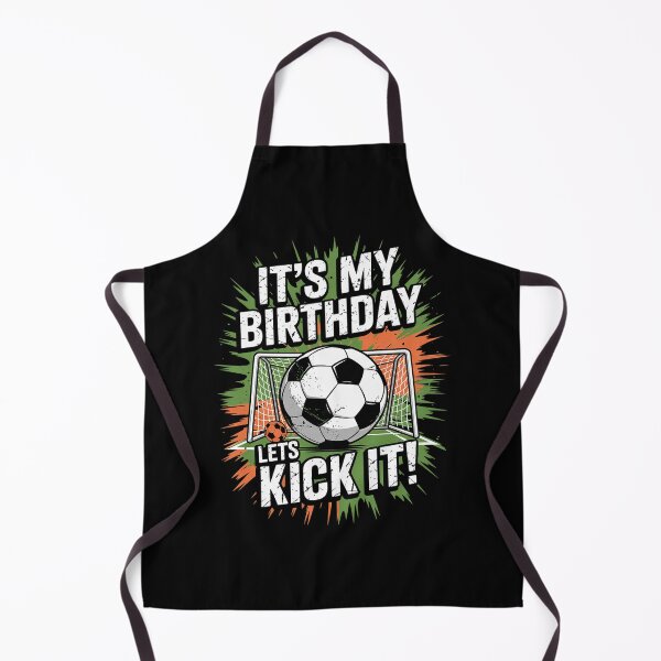 Item preview, Soccer Birthday It's My Birthday Let's Kick It Kid designed and sold by lilLilaBatArt.