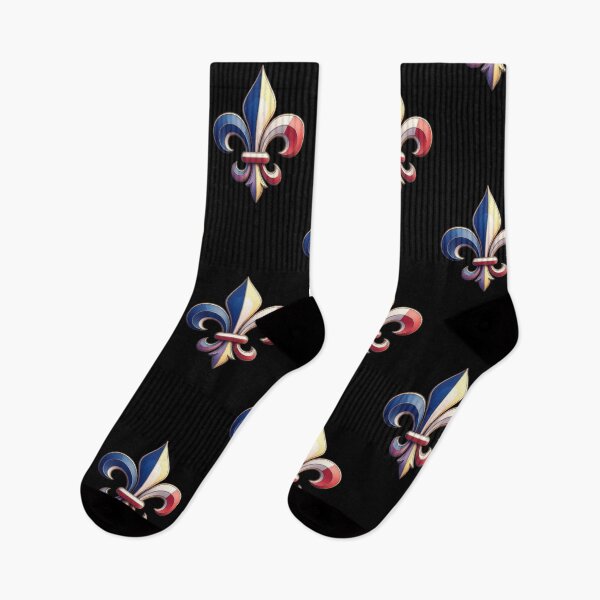 Item preview, The Fleur de lys of France, a lily that became a defining symbol in heraldry using the iconic Fleur de lis designed and sold by ProjectNoah.