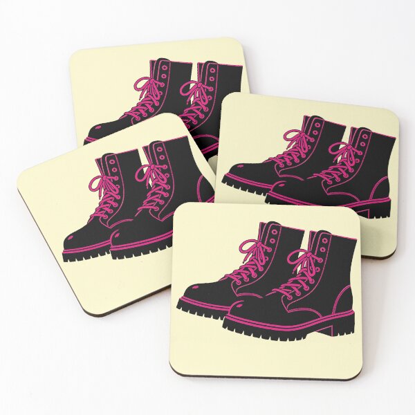 Item preview, Neon Punk Combat Boots designed and sold by Imaginationbeyond.