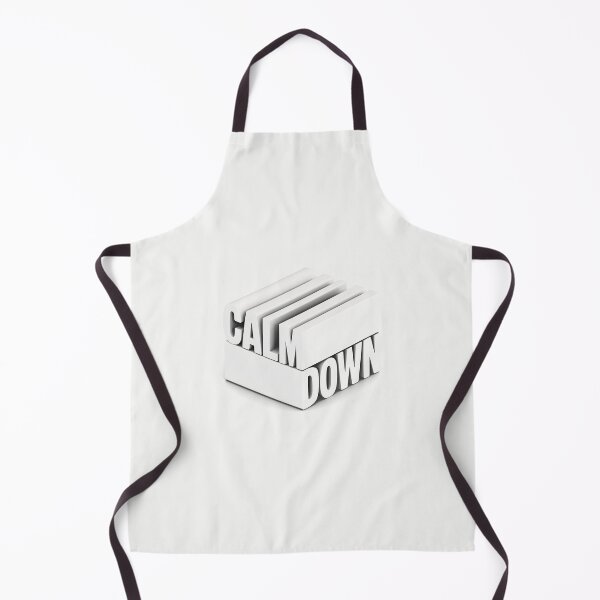 Item preview, 3D Minimal “Calm Down” Typography Design designed and sold by trepiu.