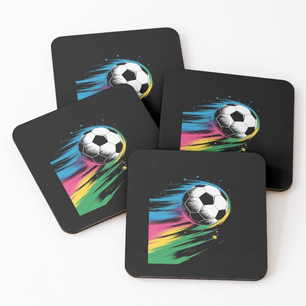 Item preview, Soccer Colorful Tie Dye Soccer Ball designed and sold by lilLilaBatArt.