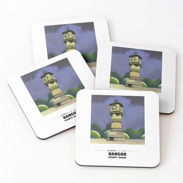 Item preview, Bangor - Vintage Poster Style designed and sold by cmphotographs.