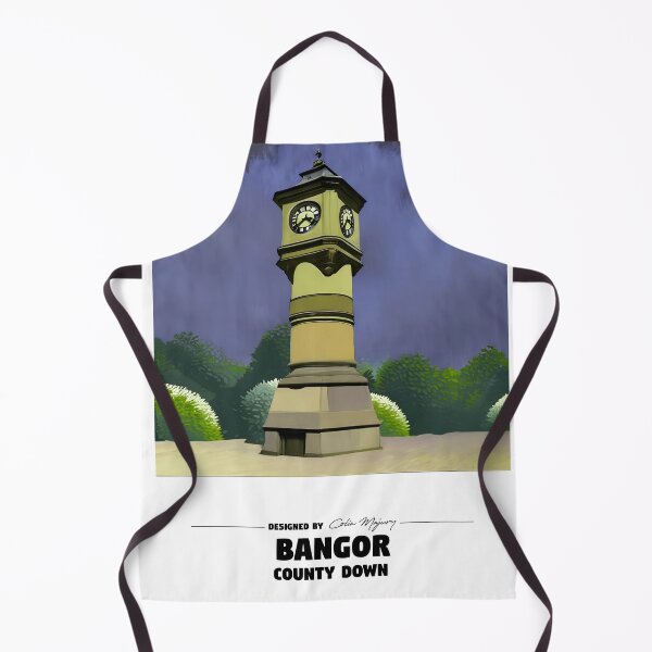 Item preview, Bangor - Vintage Poster Style designed and sold by cmphotographs.