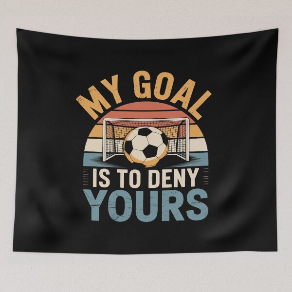 Item preview, Soccer Goalie Art For Men Women Boys Girls Gag Soccer Player 5 designed and sold by lilLilaBatArt.