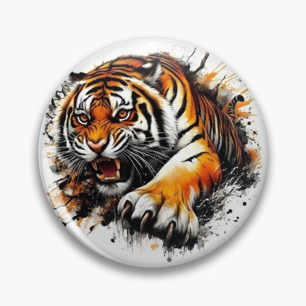 Item preview, great tiger king coole dude designed and sold by PrasadDamare.