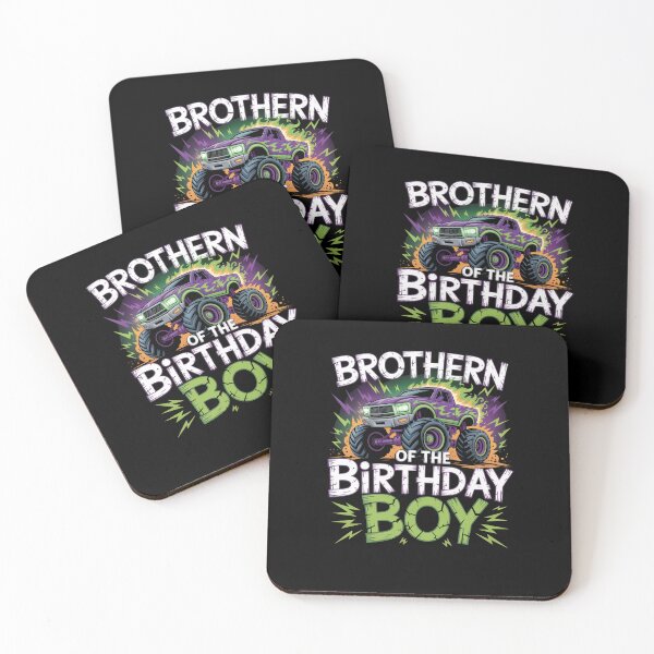 Item preview, Brother Of The Birthday Monster Truck Family Matching Party  designed and sold by AnixieArtFun.