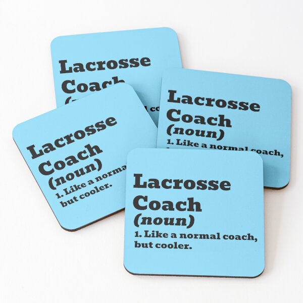Item preview, Lacrosse Coach Like Normal But Cooler designed and sold by WakeNBake-Tees.