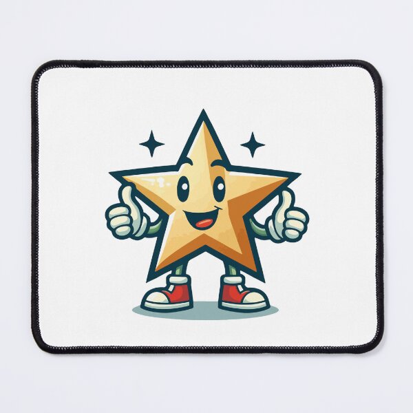 Item preview, Vintage Star Wearing Santa Hat Christmas Retro Holiday designed and sold by stylishdzign.