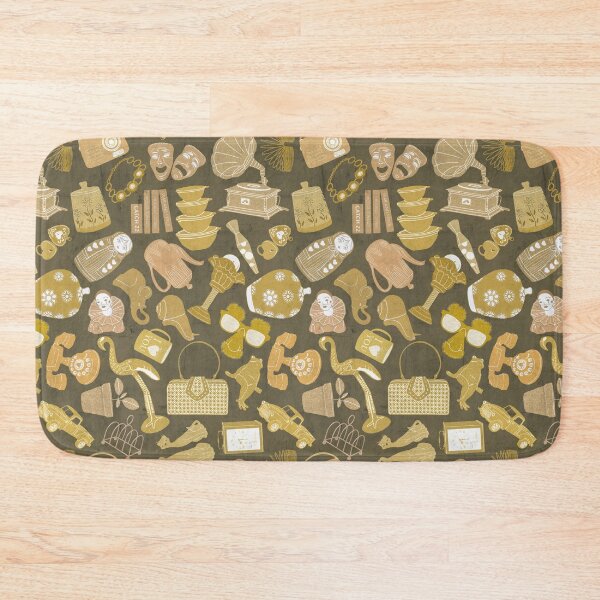 Item preview, Mid-Century Thrift Finds / Deep Mocha designed and sold by Carina Parry Studios.