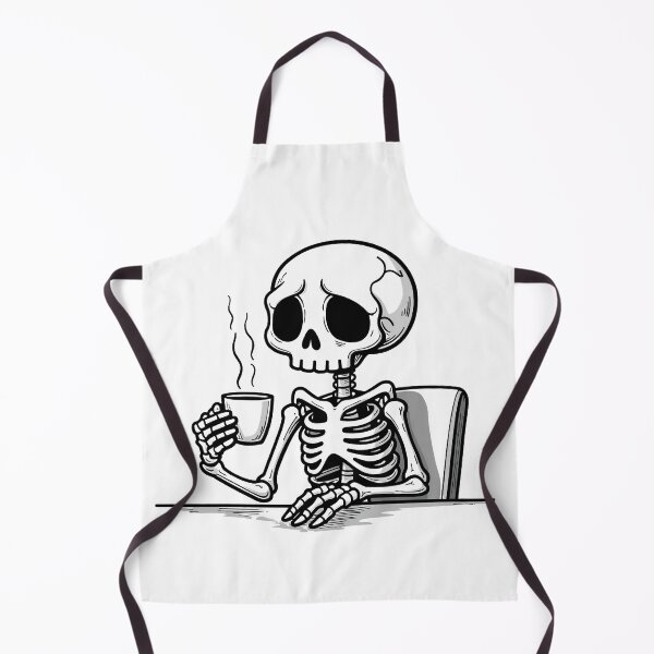 Item preview, Skeleton with a Coffee Cup designed and sold by UAcomix.