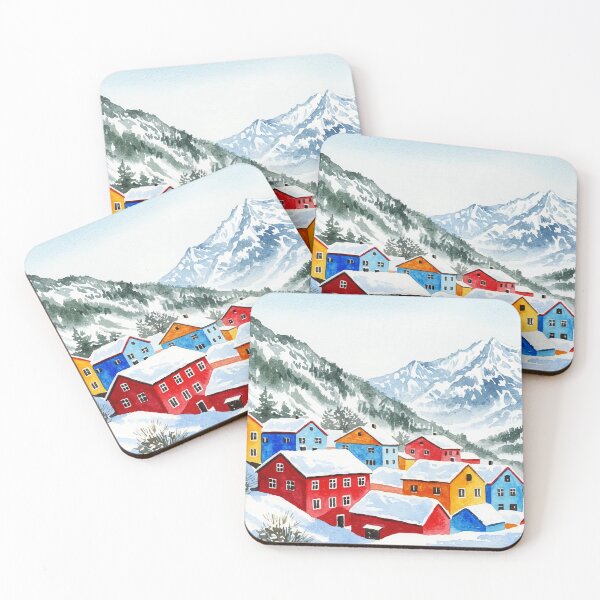 Item preview, Mountain village designed and sold by Design4uStudio.