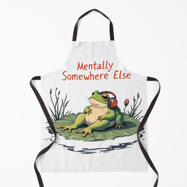 Item preview, "Mentally Somewhere Else" Frog designed and sold by UAcomix.
