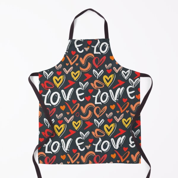 Item preview, Art for the Internet, print, fabric. Graphics in black, yellow and red colors picture illustration graphics love designed and sold by gulka8.