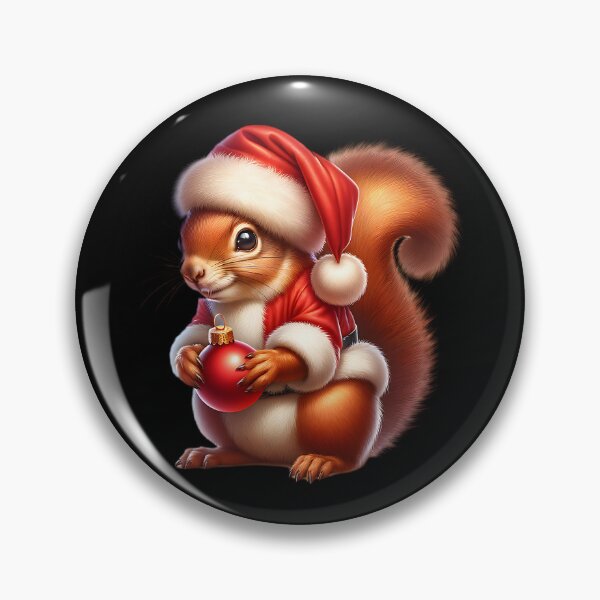 Artikelvorschau, Weihnachtliches Eichhörnchen - lustiges Weihnachtsdesign entworfen und verkauft von ReneMM.