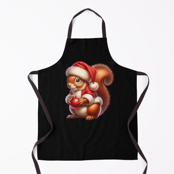 Artikelvorschau, Weihnachtliches Eichhörnchen - lustiges Weihnachtsdesign entworfen und verkauft von ReneMM.