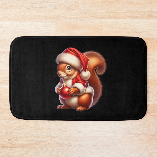Artikelvorschau, Weihnachtliches Eichhörnchen - lustiges Weihnachtsdesign entworfen und verkauft von ReneMM.