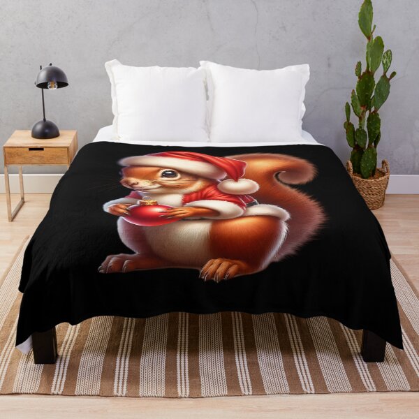 Artikelvorschau, Weihnachtliches Eichhörnchen - lustiges Weihnachtsdesign entworfen und verkauft von ReneMM.