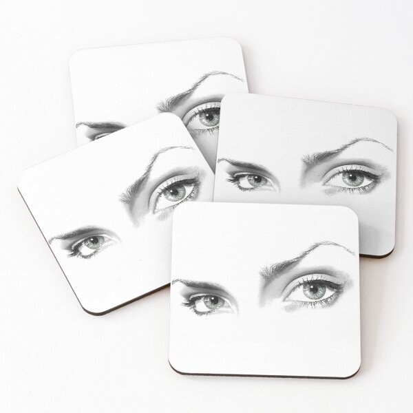 Item preview, Mysterious Eyes — Minimalist Aesthetic Sketch designed and sold by AmetistLight.