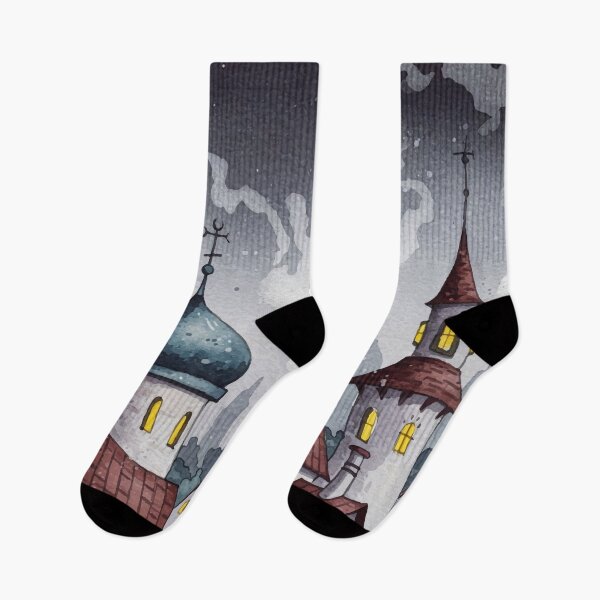 Item preview, Picturesque town at night  designed and sold by Design4uStudio.