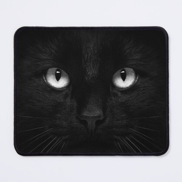 Item preview, Midnight Gaze-Black Cat Close designed and sold by FikirSanat.