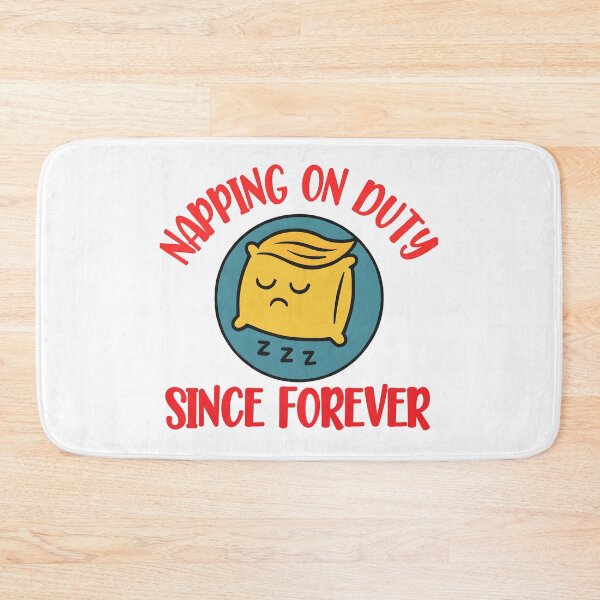 Item preview, Napping on Duty Since Forever: Funny Political Parody Art designed and sold by elynne9.