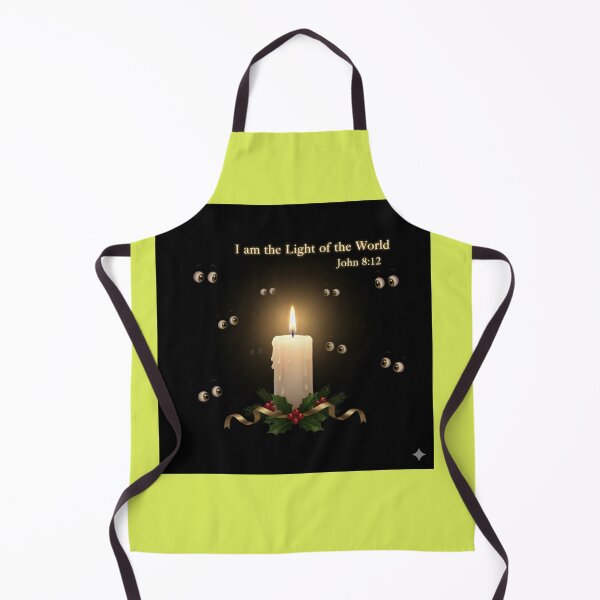 Item preview, The Candle in the Darkness – I Am the Light of the World designed and sold by vineartstudio.