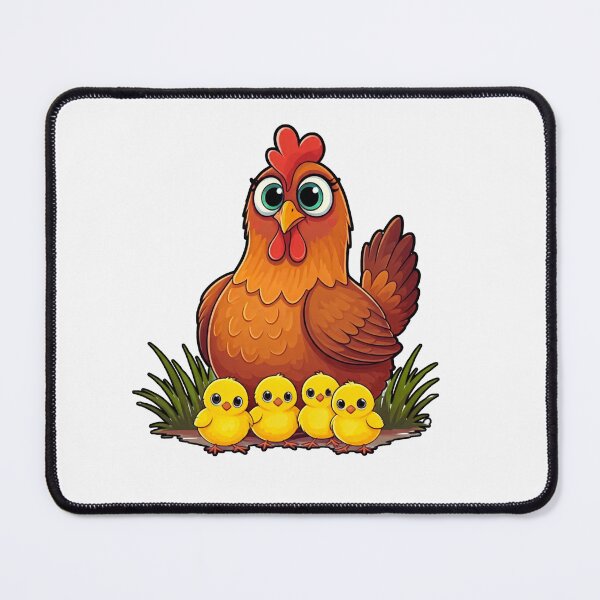 Item preview, Proud Chicken Mom Sticker - Funny Farm Animal Lover Gift for Women designed and sold by FitEnvy.