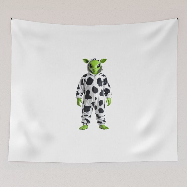 Item preview, Alien in a Cow Onesie designed and sold by UAcomix.