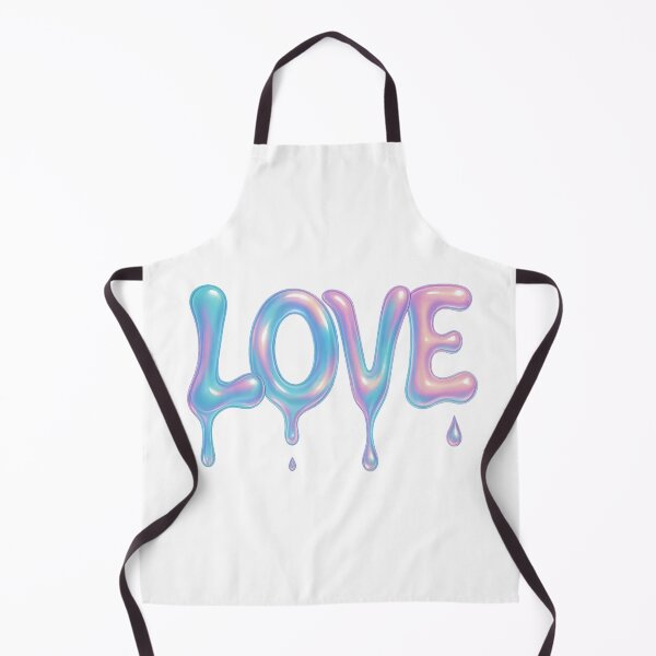 Item preview, LOVE – Pastel Holo Drip Lettering, Rainbow - Love, Liebe designed and sold by MrsMimpi.
