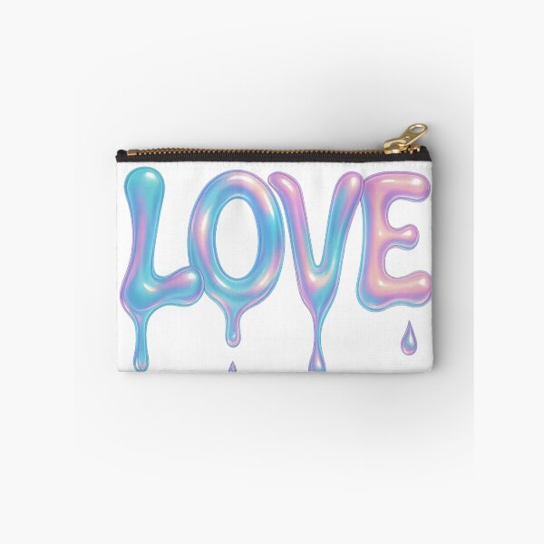 Item preview, LOVE – Pastel Holo Drip Lettering, Rainbow - Love, Liebe designed and sold by MrsMimpi.