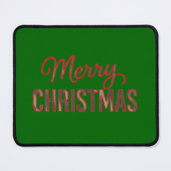 Item preview, Nature-Themed Engraved “Merry Christmas” PNG with Red Outline designed and sold by annenambiro.