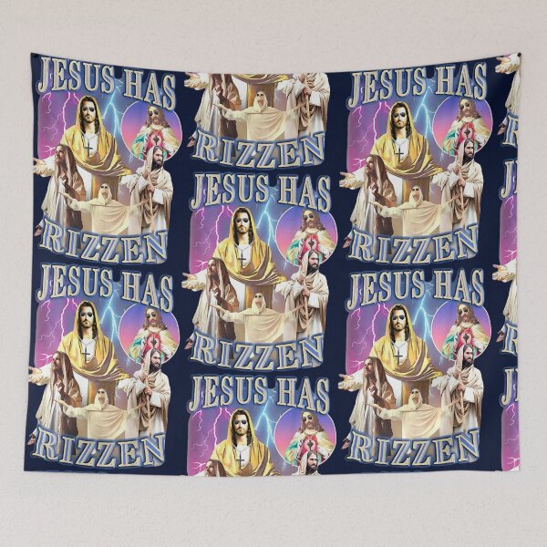 Item preview, Jesus Has Rizzen Shirt, Christian Bible Faith Cross  designed and sold by bellacalixtas.