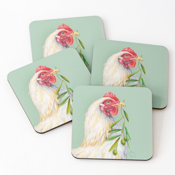 Item preview, Peace hen by Maria Tiqwah designed and sold by Maria Tiqwah.