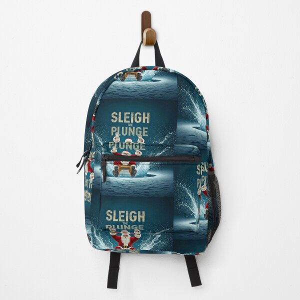 Item preview, Sleigh the Plunge - Funny Cold Plunge Winter Holiday Pun Cover designed and sold by FitEnvy.