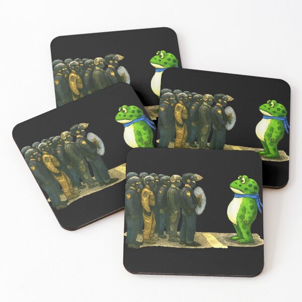 Item preview, Funny Frog Activist – Portland Protest Parody Design designed and sold by waebox.