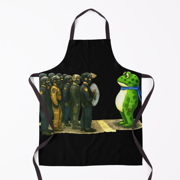 Item preview, Funny Frog Activist – Portland Protest Parody Design designed and sold by waebox.