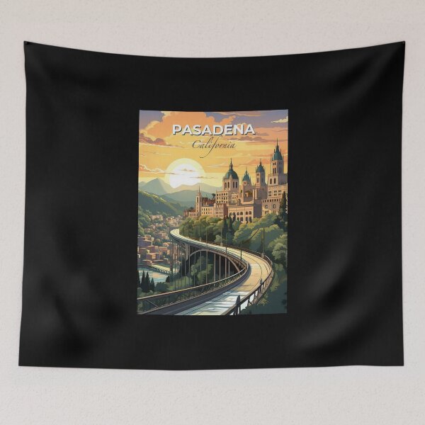 Item preview, Pasadena (California) Travel Poster Design designed and sold by FutureTraveller.