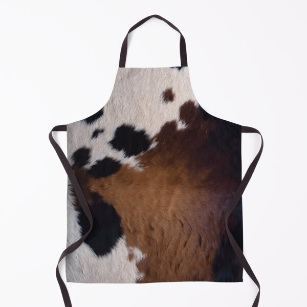 Item preview, Classic Rustic Cowhide Pattern - Timeless Black, Rich Brown & Soft White Hide Texture designed and sold by AiDigitalSanctum.