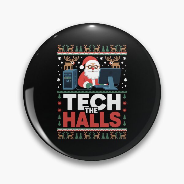 Artikelvorschau, Technik, die Hallen, hässlicher Computerfreak, festliche Weihnachten entworfen und verkauft von BakeryDozen.