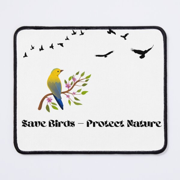 Item preview, Save Birds – Protect Nature designed and sold by OpenBookWear.