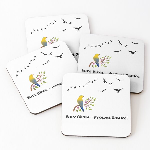 Item preview, Save Birds – Protect Nature designed and sold by OpenBookWear.