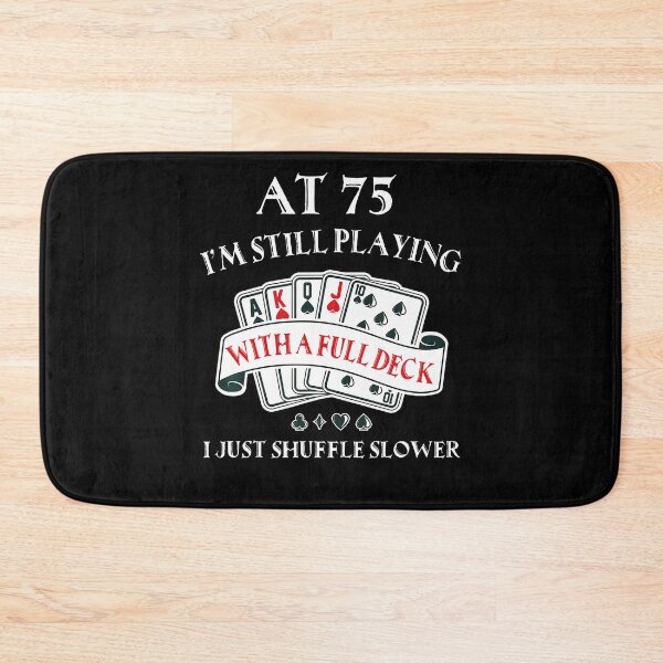 Item preview, Funny 75Th Birthday Gag Gift For 75 Year Old Playing Cards designed and sold by MadalynKiehn.