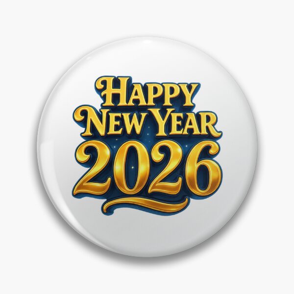 Item preview, Happy New Year 2026 Golden Stars designed and sold by murad2020.