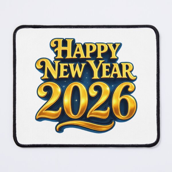 Item preview, Happy New Year 2026 Golden Stars designed and sold by murad2020.